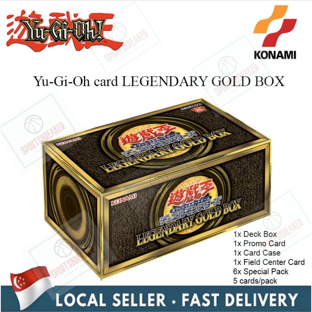 Yu-Gi-Oh card LEGENDARY GOLD BOX special Japanese yugioh box | Shopee  Singapore