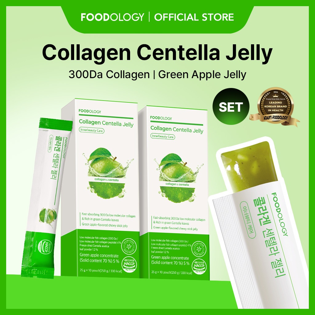 [FOODOLOGY Official][EXP 27.02.25][Bundle] Collagen Centella Jelly 25g ...