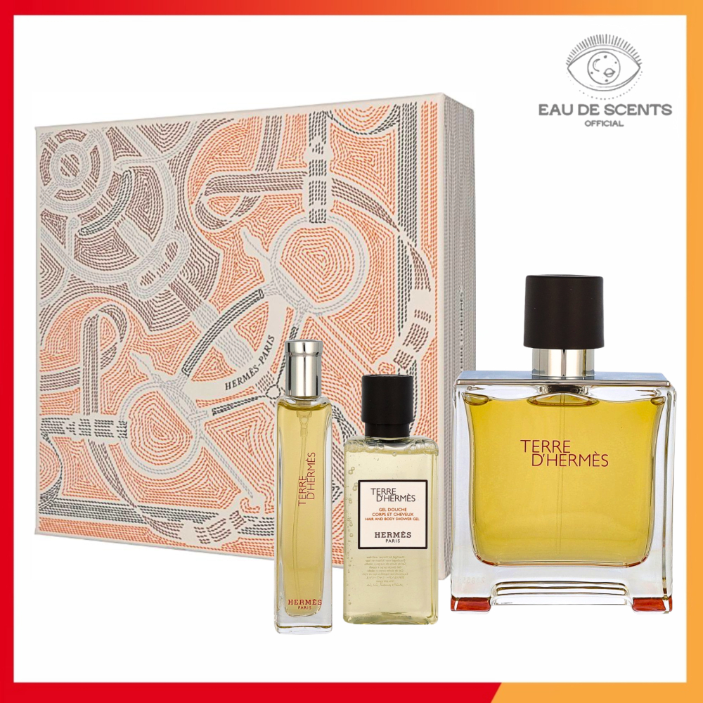 HERMES TERRE D'HERMES PARFUM 75ML/200ML/TESTER/GIFTSET | Shopee