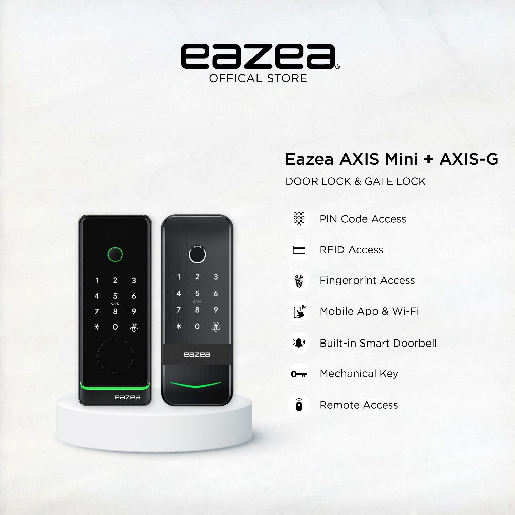 Eazea Smart Digital Lock, Online Shop Aug 2026 | Shopee Singapore