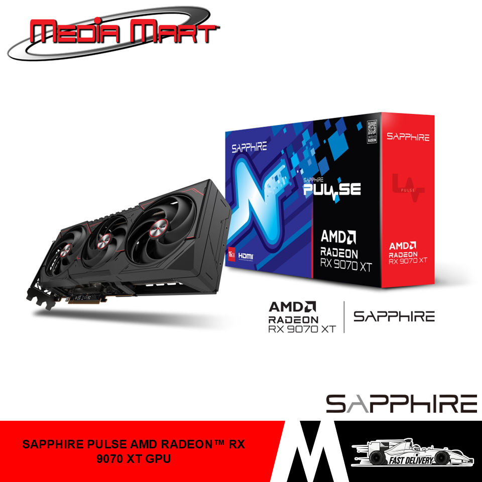 SAPPHIRE PULSE AMD RADEON™ RX 9070 XT GPU | Shopee Singapore