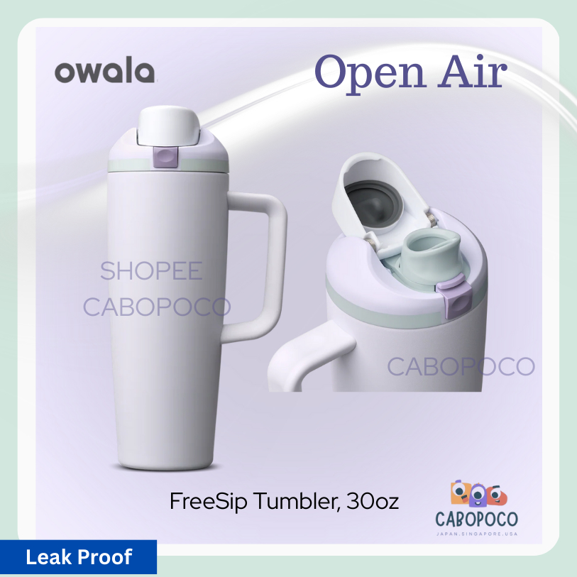 Owala Tumbler, New Size 30oz, Rose Quartz, Open Air, Lightly