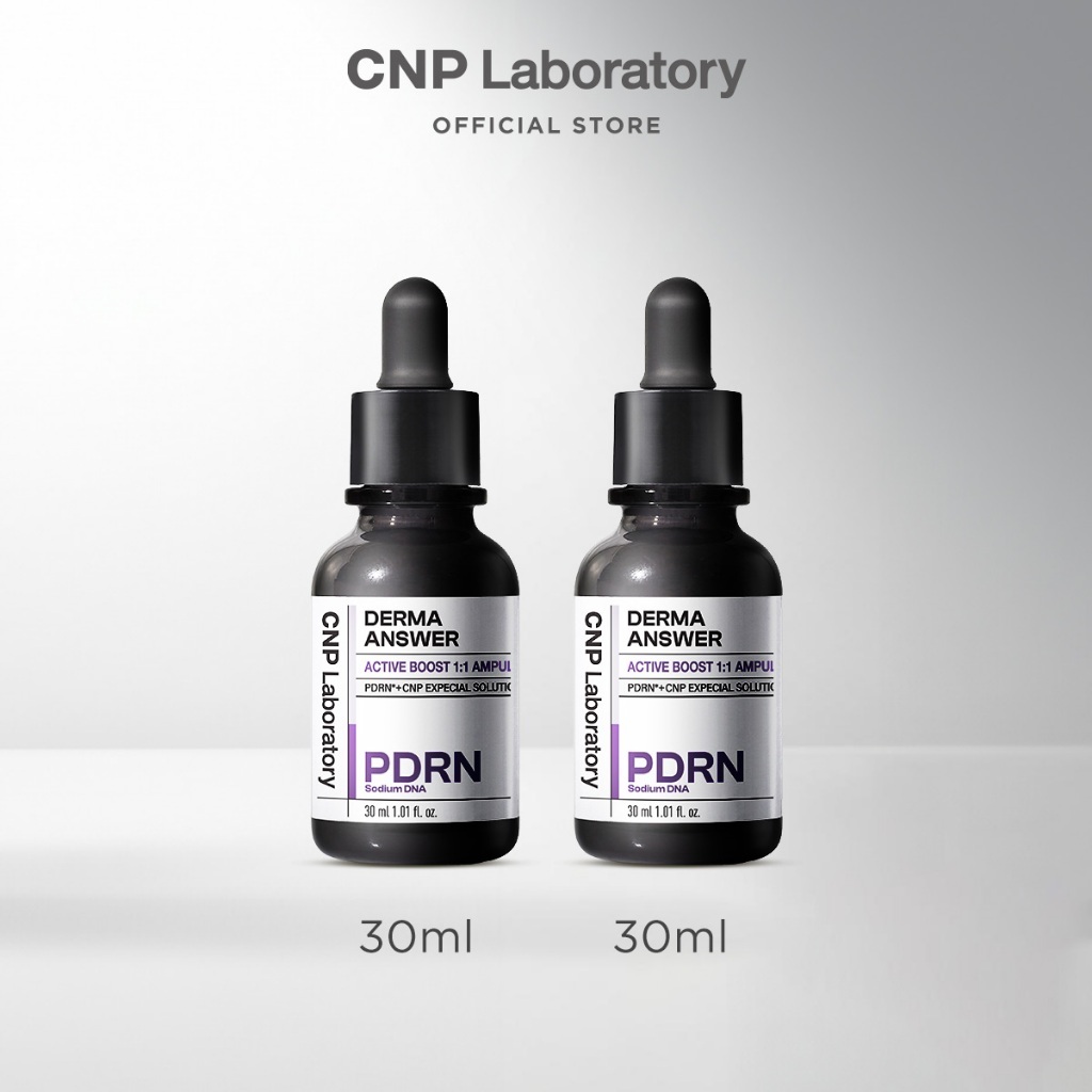 CNP Laboratory Derma+ Answer Active Boost PDRN 1:1 Ampule 30ml | Shopee ...