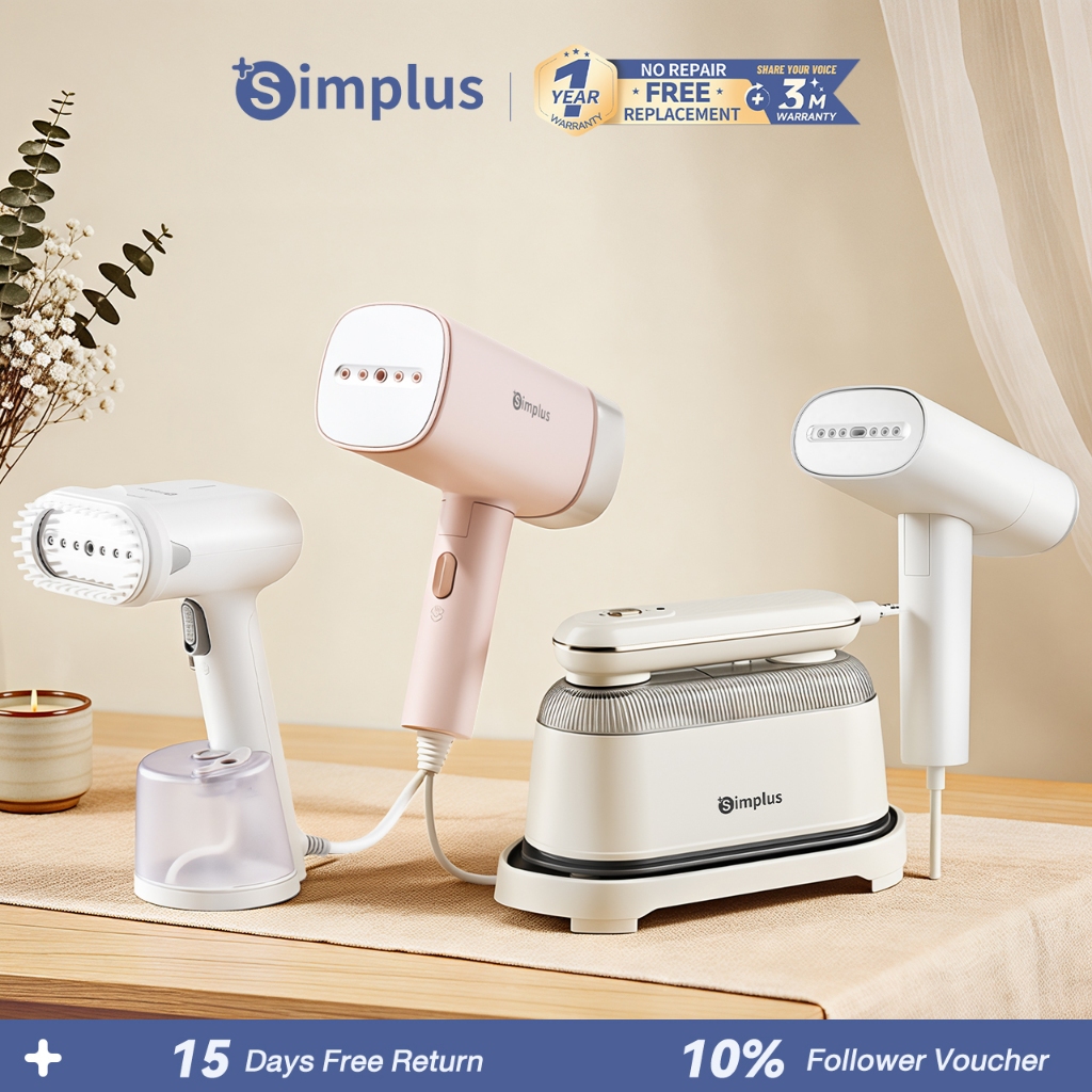 Simplus Handheld Garment Steamer | Travel Friendly GTJH | Shopee Singapore