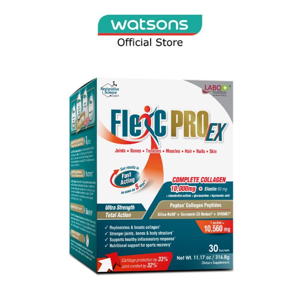 LABO NUTRITION FlexC PRO EX Dietary Supplement Sachet (Joint, Bone ...