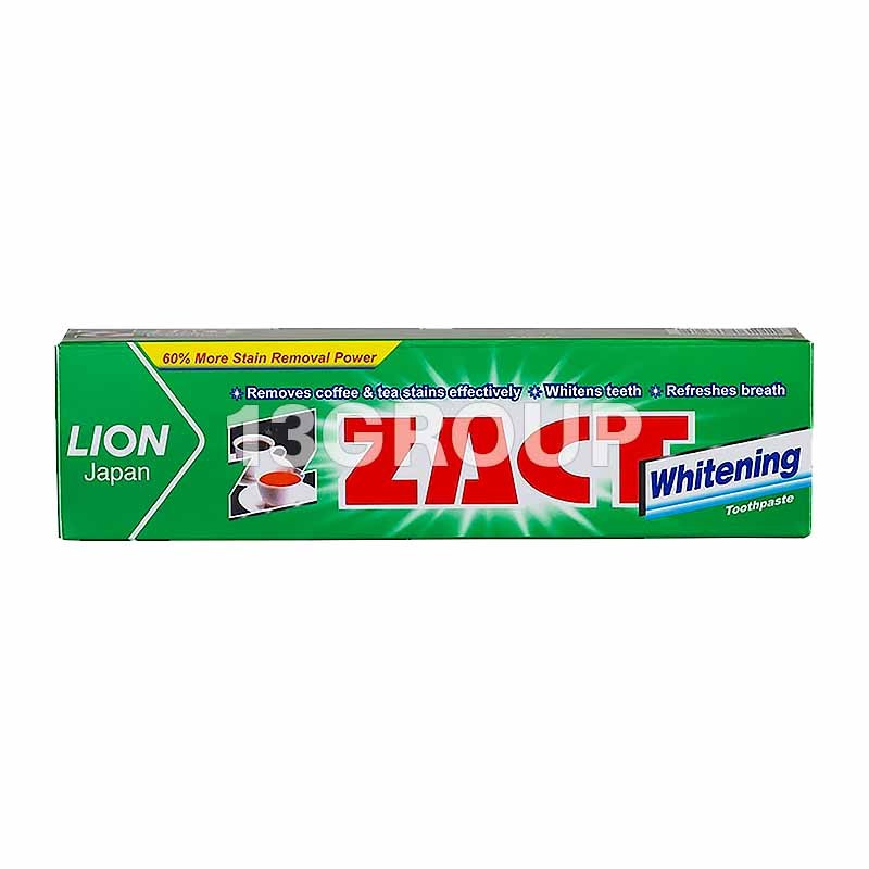 toothpaste that removes tobacco stains Lion ZACT Smokers Toothpaste / Whitening Toothpaste / Removes Tobacco Stains  Freshens Breath, 150g