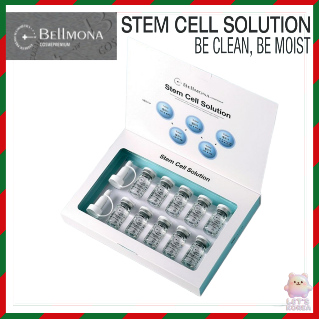 [Bellmona] Stem Cell Solution 5ml × 10ea / Korea Aesthetic Hydrationg ...