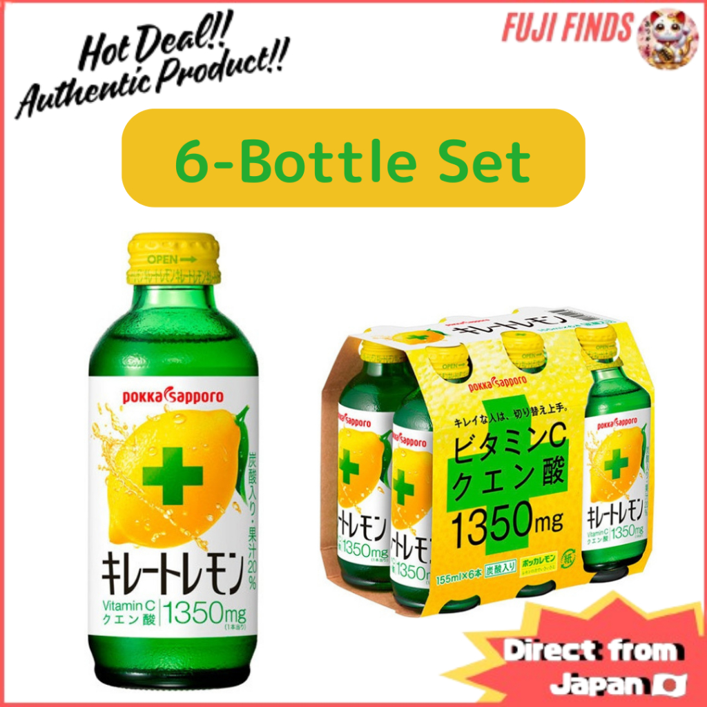 Pokka Sapporo Chelate Lemon , Juice of one lemon, Vitamin C