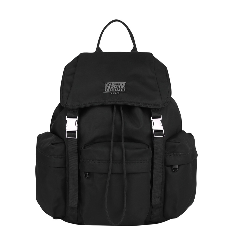 MARITHE FRANCOIS GIRBAUD Classic Logo Metal Buckle Backpack - 3