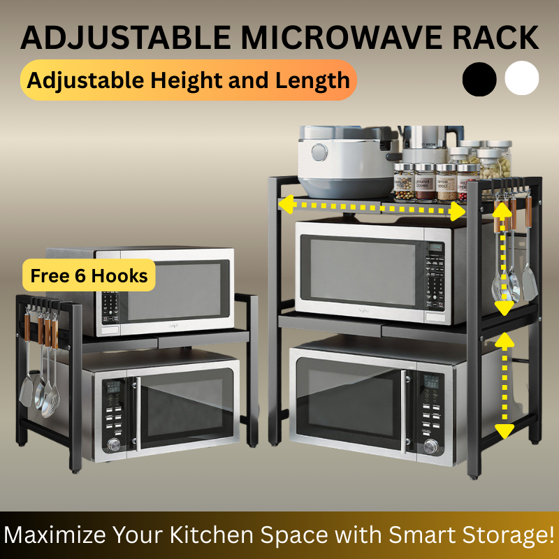 [SG] IMP HOUSE Steel Microwave Oven Rack / Shelf For Kitchen ...
