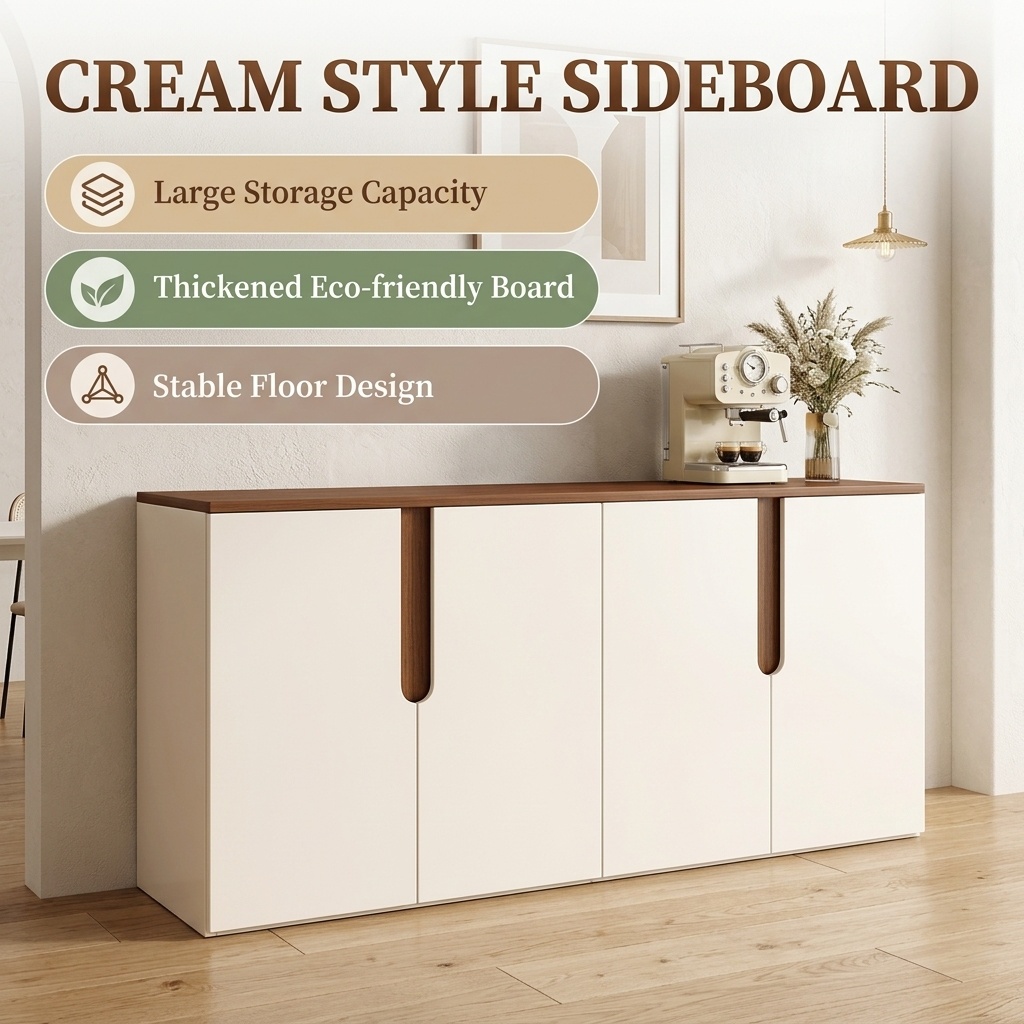 SG Large Capacity Dining Cabinet | Kitchen Storage Cabinet | Living ...