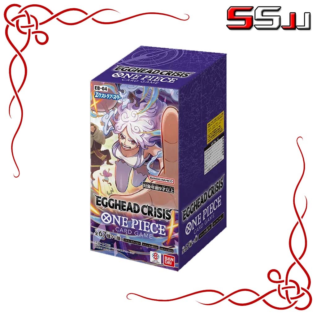 新品未開封　ONE PIECE EGGHEAD CRISIS One Piece Card Game Extra Booster EB-04 Egghead Crisis Booster Box