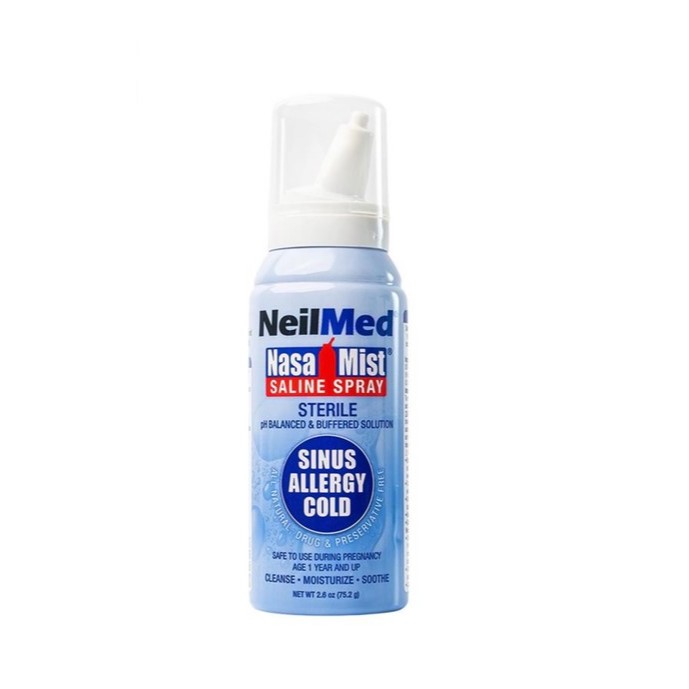 [Exp:2028/29- Buy 4 get 1 free] NeilMed Nasa Mist Isotonic Saline Spray ...