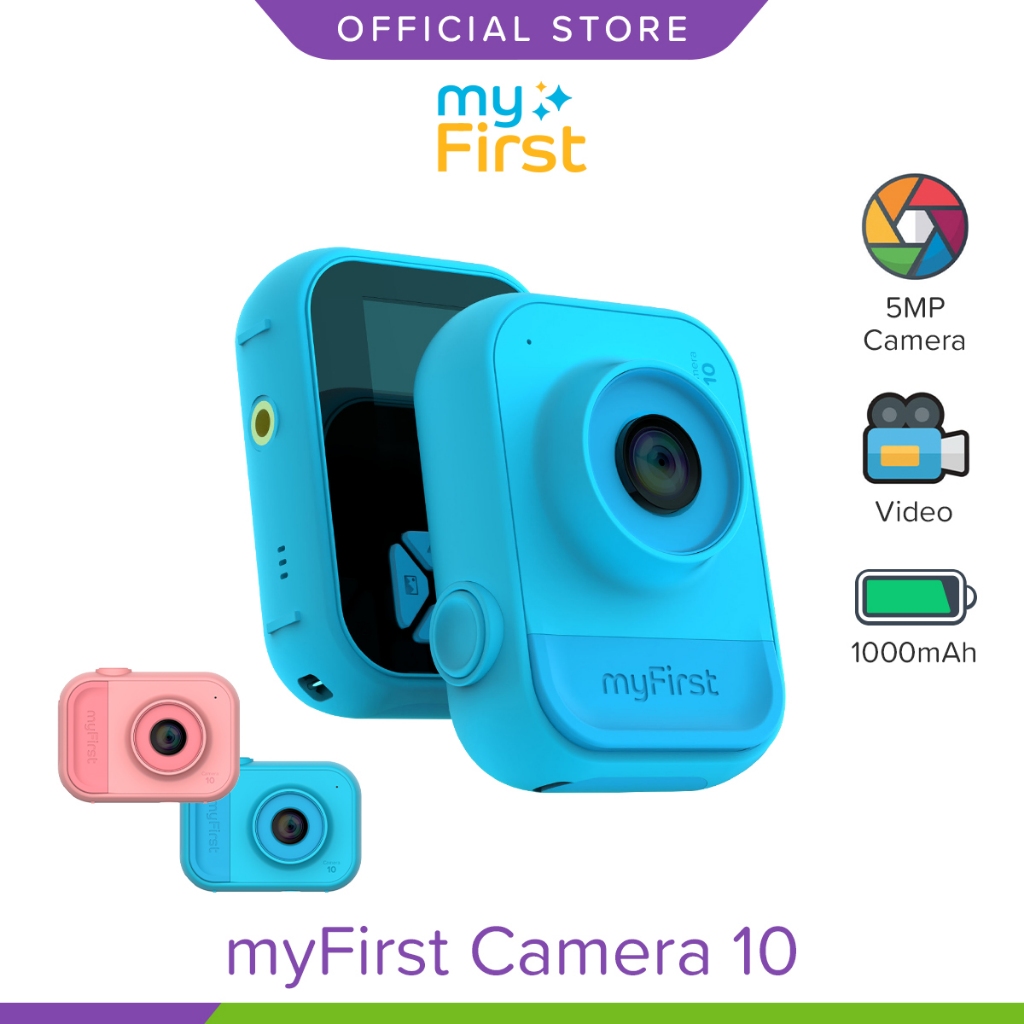 myFirst Camera 10 | Kids Mini Digital Camera 5MP High Quality Pictures ...