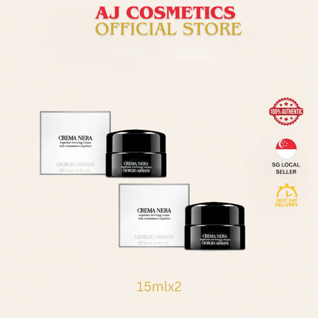 SG stock] 🇸🇬 ARMANI BEAUTY CREMA NERA SUPREME REVIVING CREAM