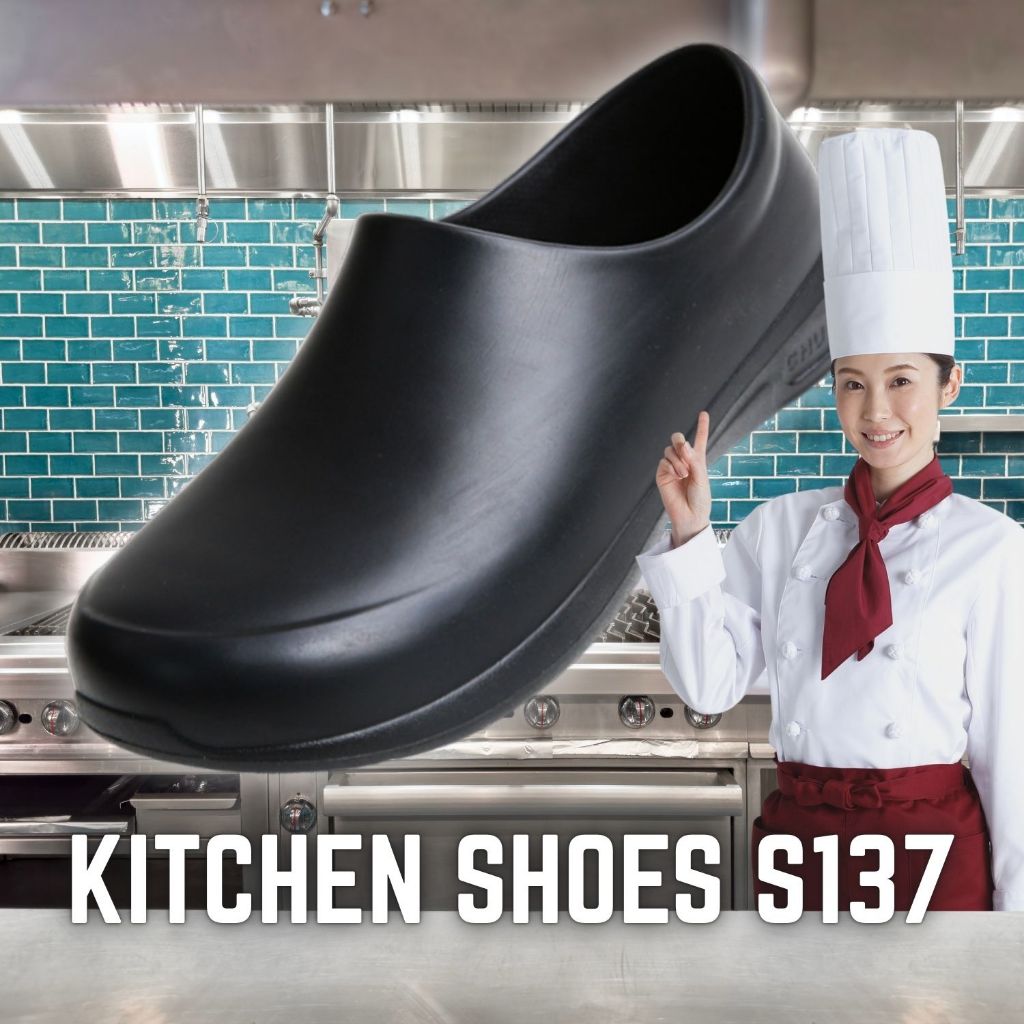Kitchen Shoes S137 | Anti-Slip Water & Oil Resistant Work Clogs ...