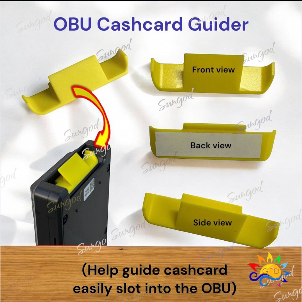 New Design OBU cashcard guider Help guide cashcard easily slot into the ...