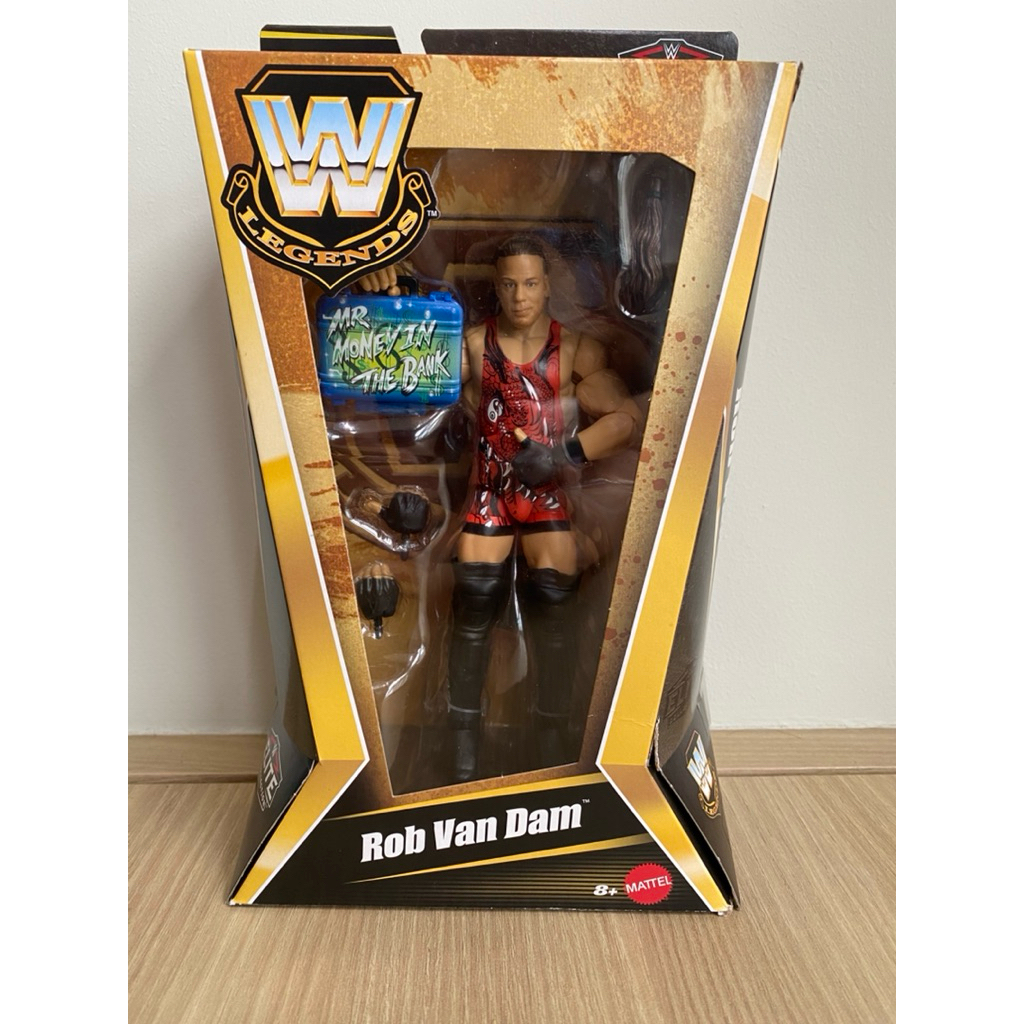 [SG stock] Slight box Damage WWE Legends RVD Rob Van Dam Action Figure ...