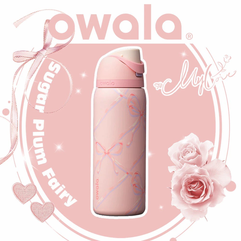 OWALA X Sugar Plum Fairy Limited Edition FreeSip Stainless Steel