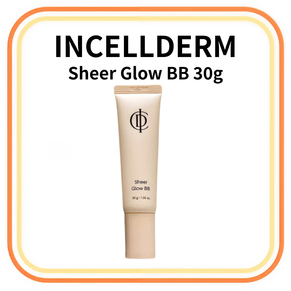 Incellderm sheer glow BB 30g | Shopee Singapore