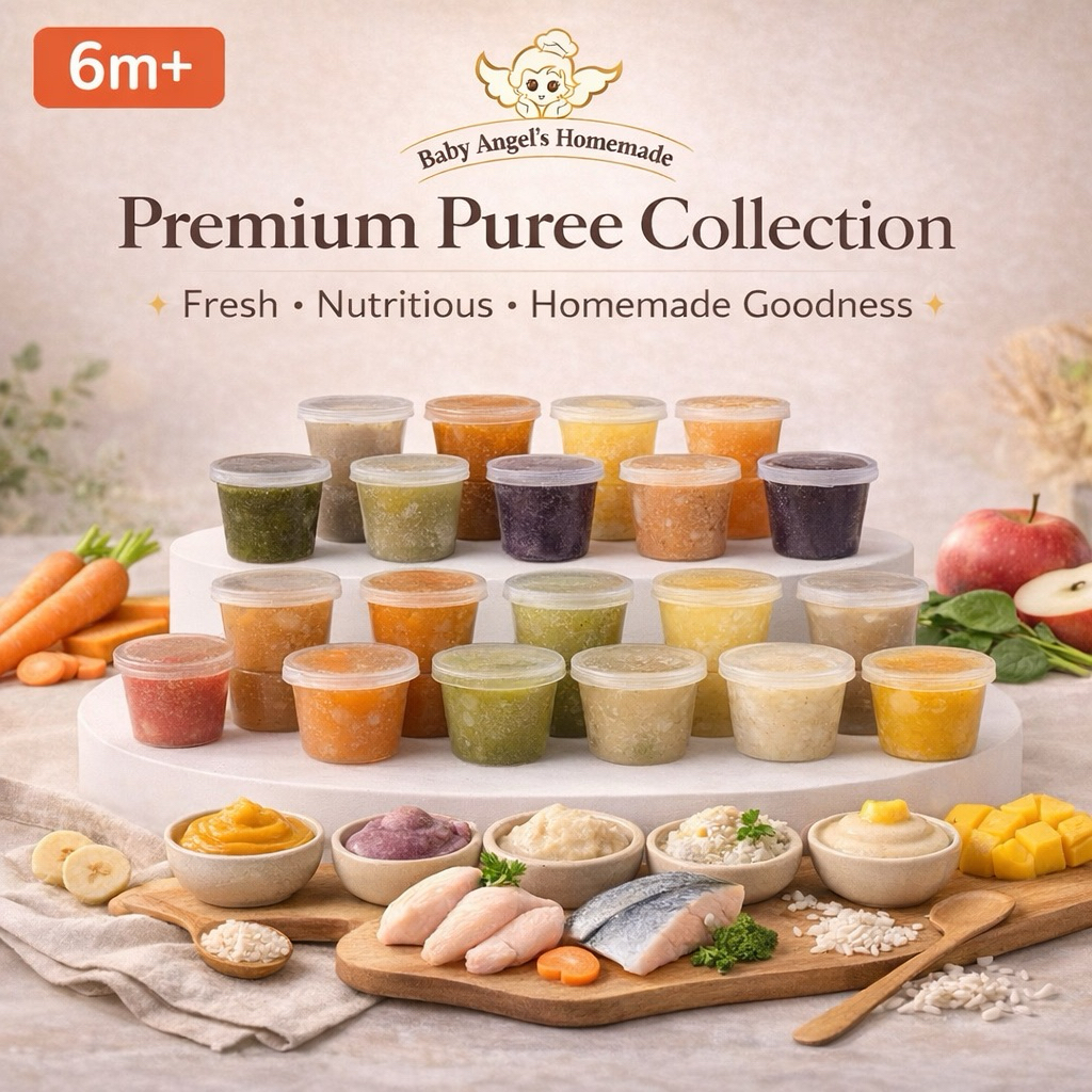 Baby Purée 6M+ | No Salt Added | Freshly Prepared | Multiple Flavours ...