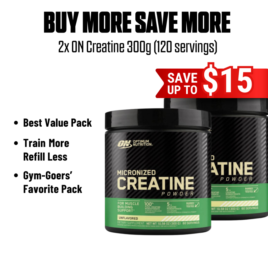 Optimum Nutrition, Micronized Creatine Powder, Build Muscle, Workout ...