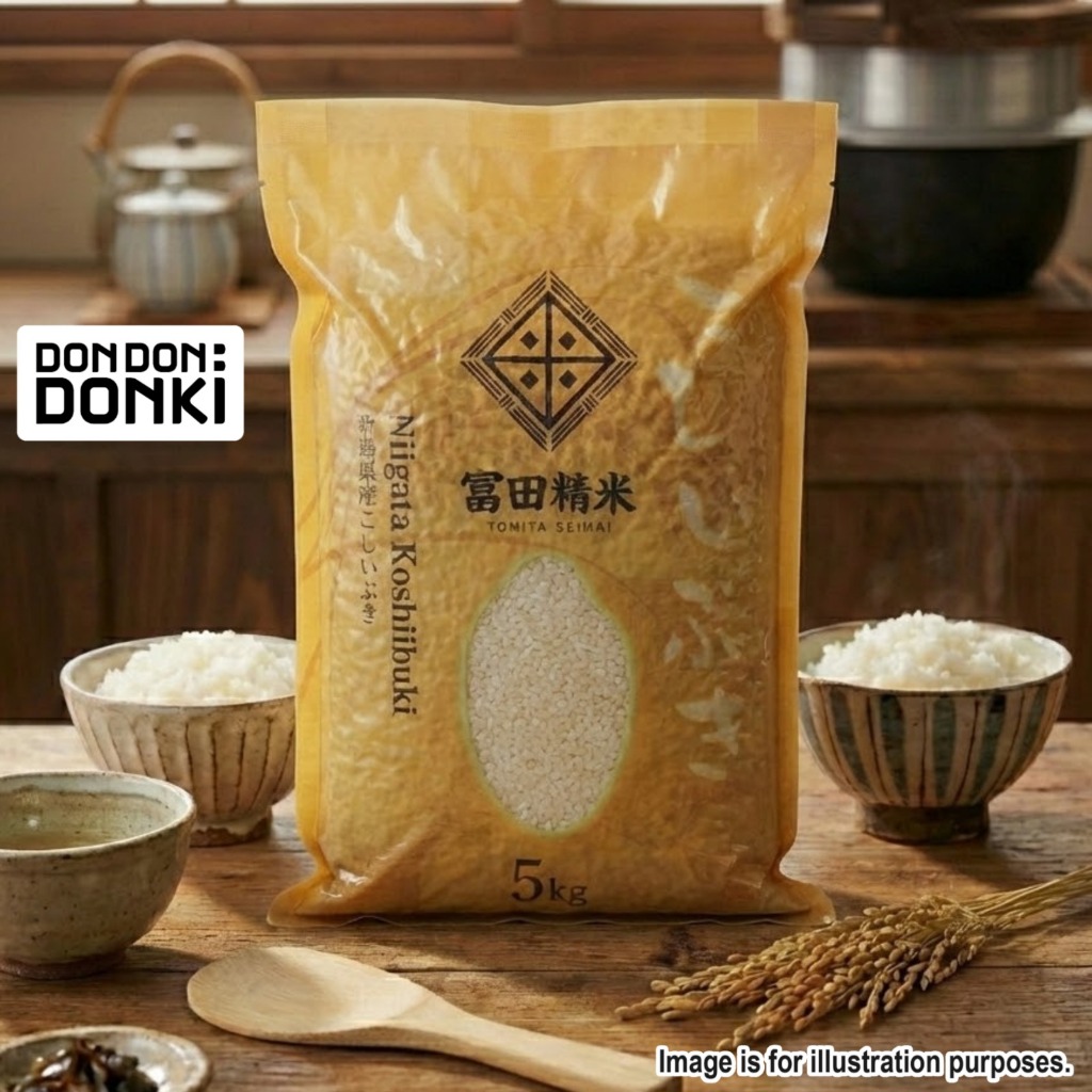 [DONKI]5KG Niigata Koshi Ibuki Freshly Milled Rice | Shopee Singapore