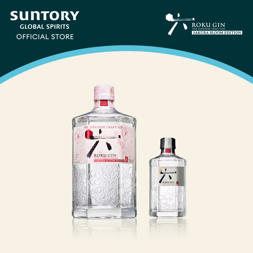 Official Store] Roku Sakura Bloom Gin Limited Edition 700ml & Roku