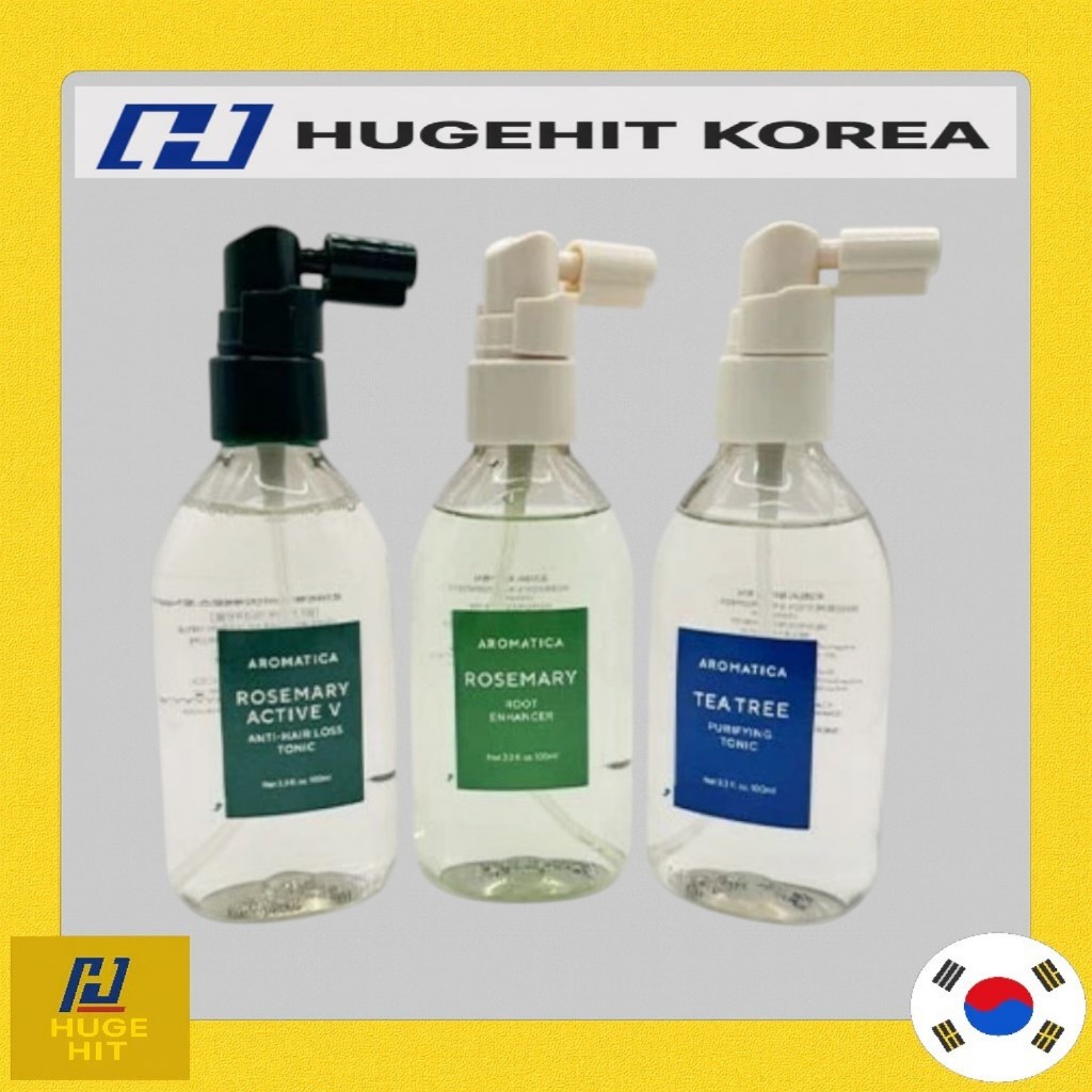 AROMATICA Hair Tonic 3 Types ( Rosemary / Tea Tree / Active V ...