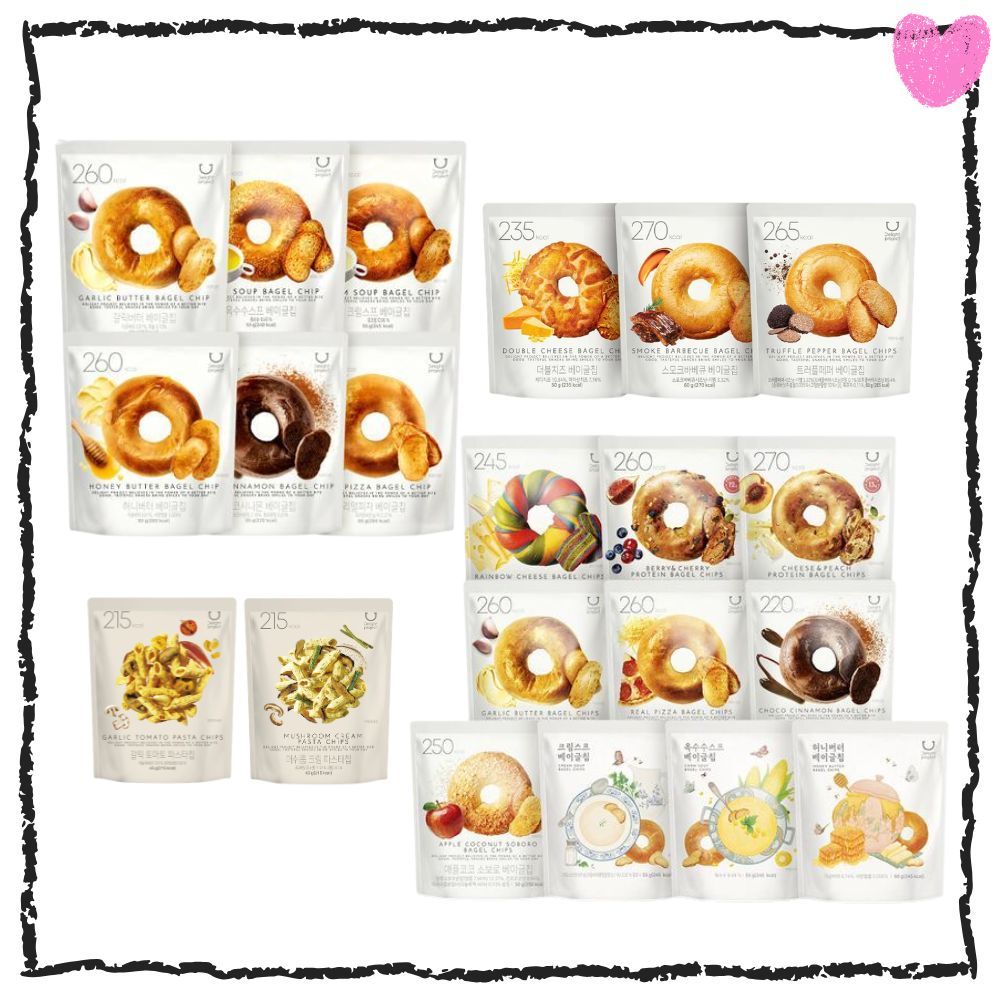 Delight Project Bagel Chips, Pasta Chips,Low Calorie Snack | Shopee ...