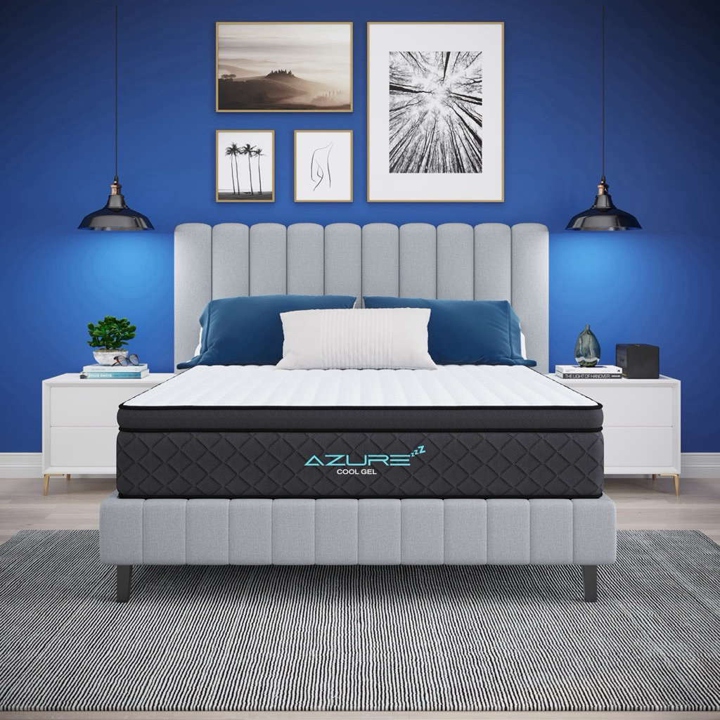Azure Cooling Gel Mattress detail photo