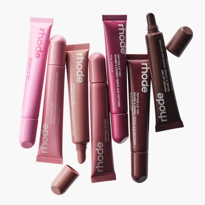 rhode lip case＆scented peptide lip tint rhode Peptide Lip Tint Nourishing Glaze | Shopee Singapore