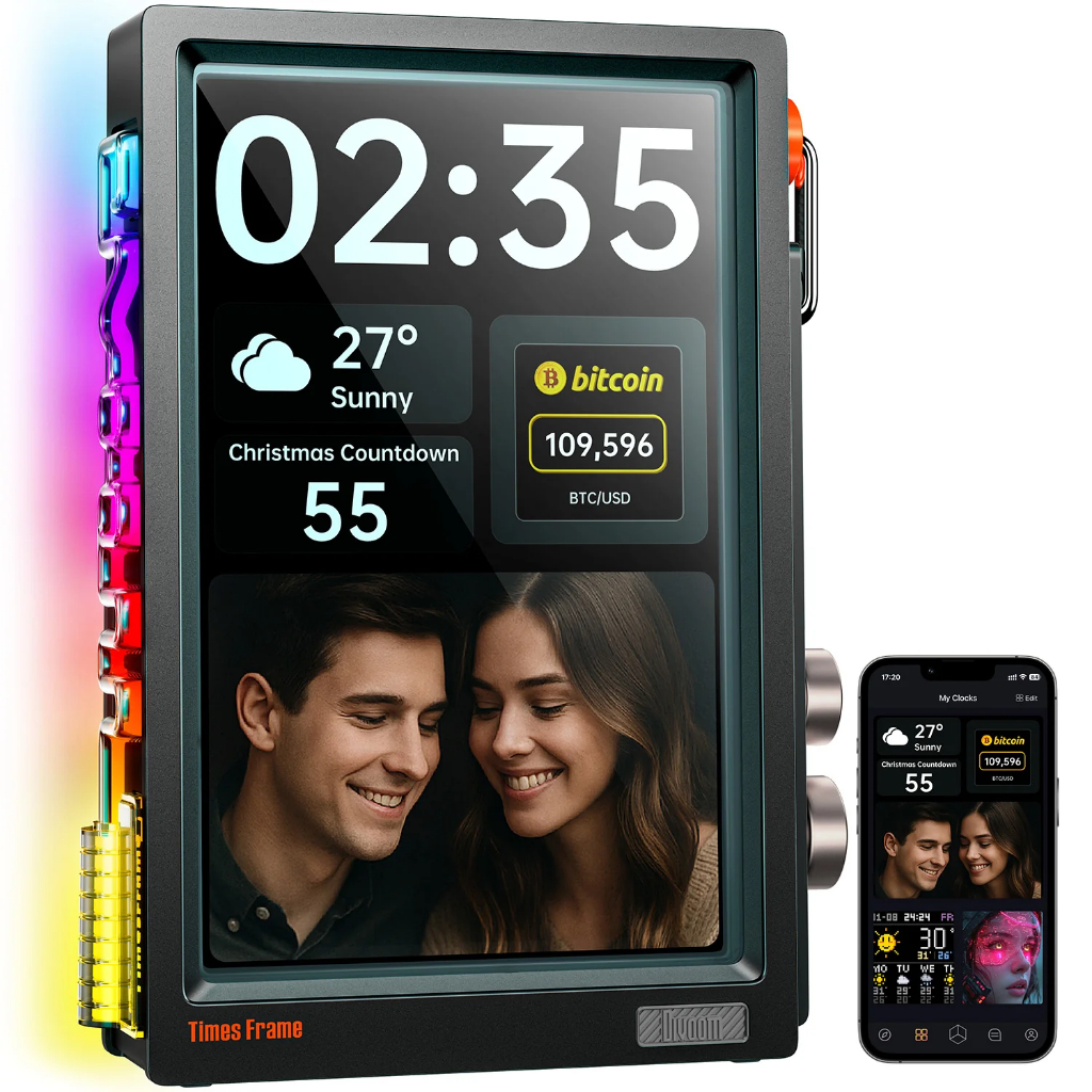 Divoom Times Frame Smart Pixel Art Frame – WiFi Digital Display
