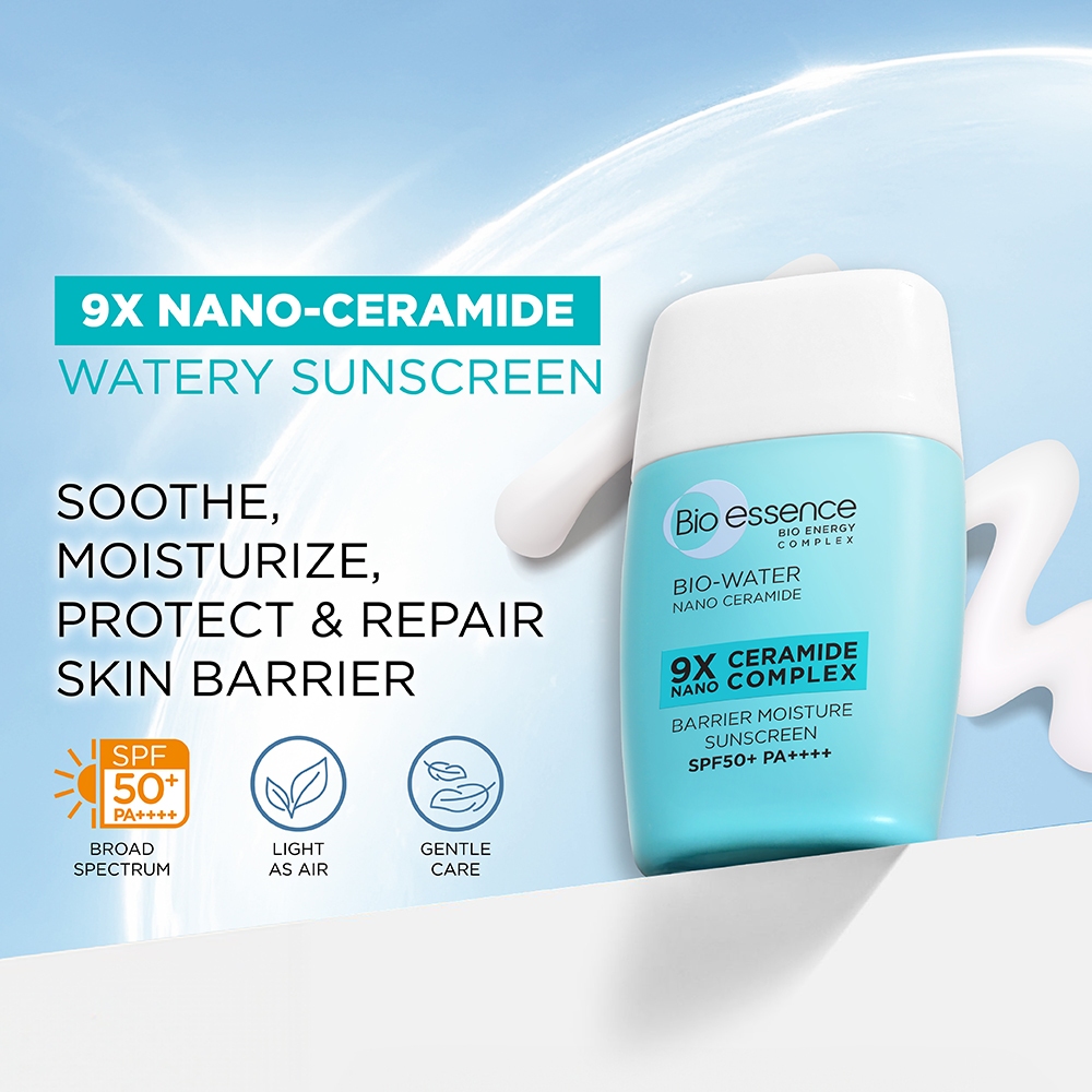 BIO ESSENCE Bio-Water Nano Ceramide Sunscreen SPF 50+ PA++++ 30ml ...