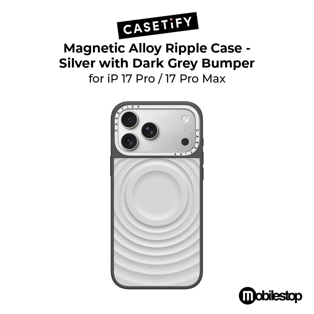 CASETiFY Magnetic Alloy Ripple Case for iP 17 Pro / 17 Pro Max