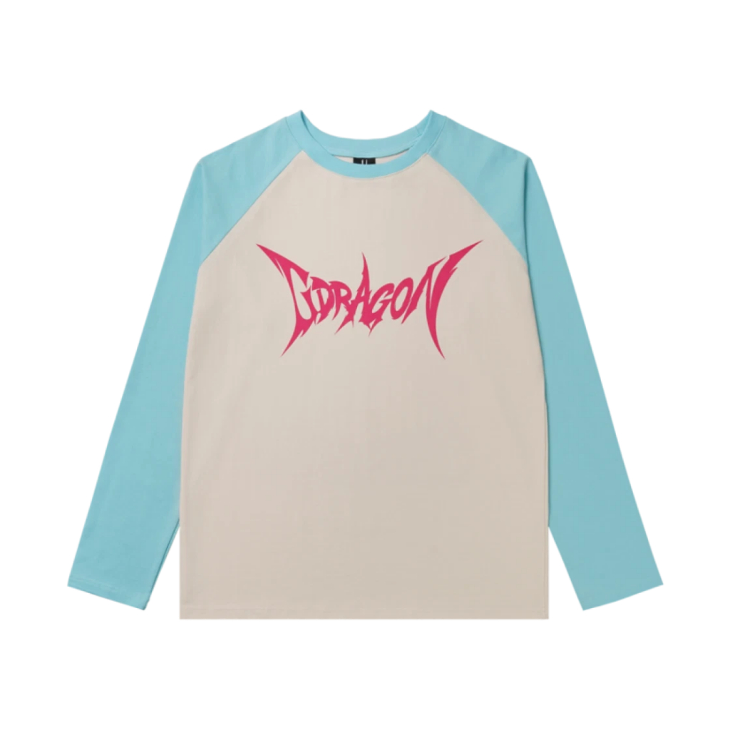 G-DRAGON] GD Ubermensch Raglan Long Sleeved T-Shirt, 2 colors