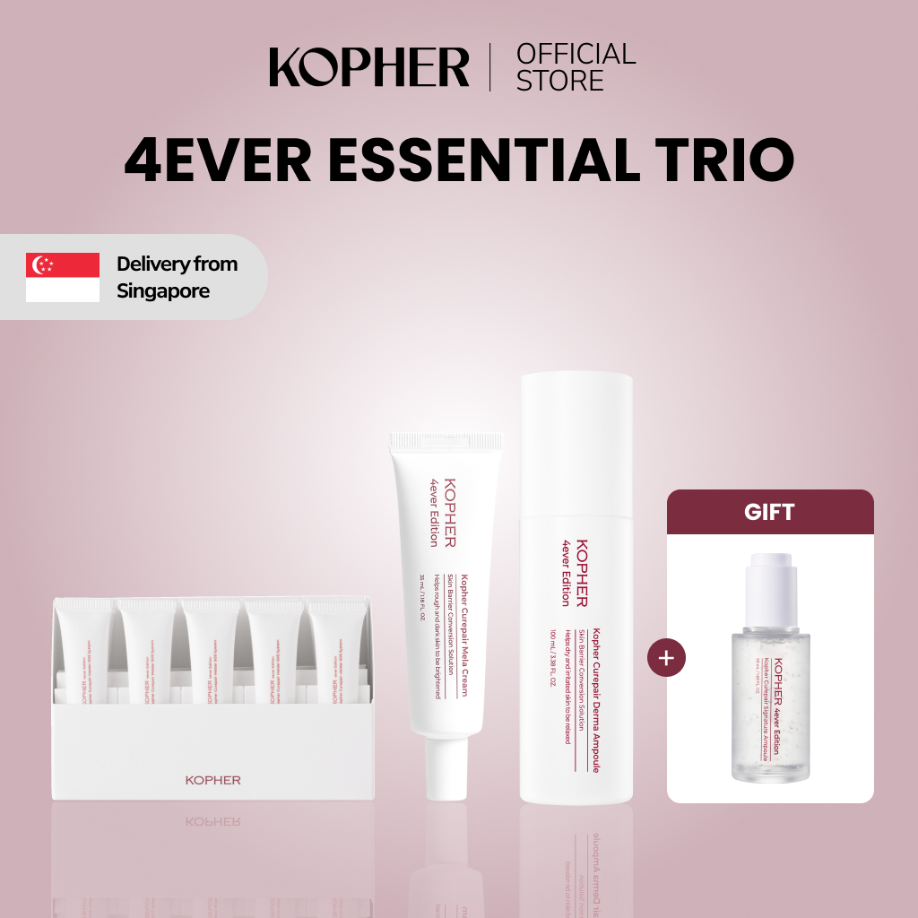 KOPHER 4ever Essential Trio: Derma Ampoule + Melder SOS System + Mela ...