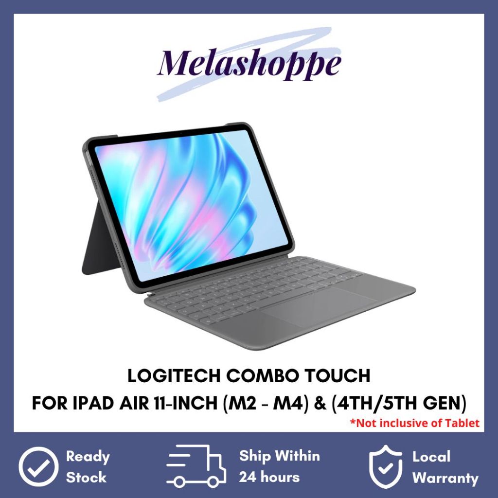Logitech Combo Touch Keyboard Case for iPad Air 11-inch (M2 - M4