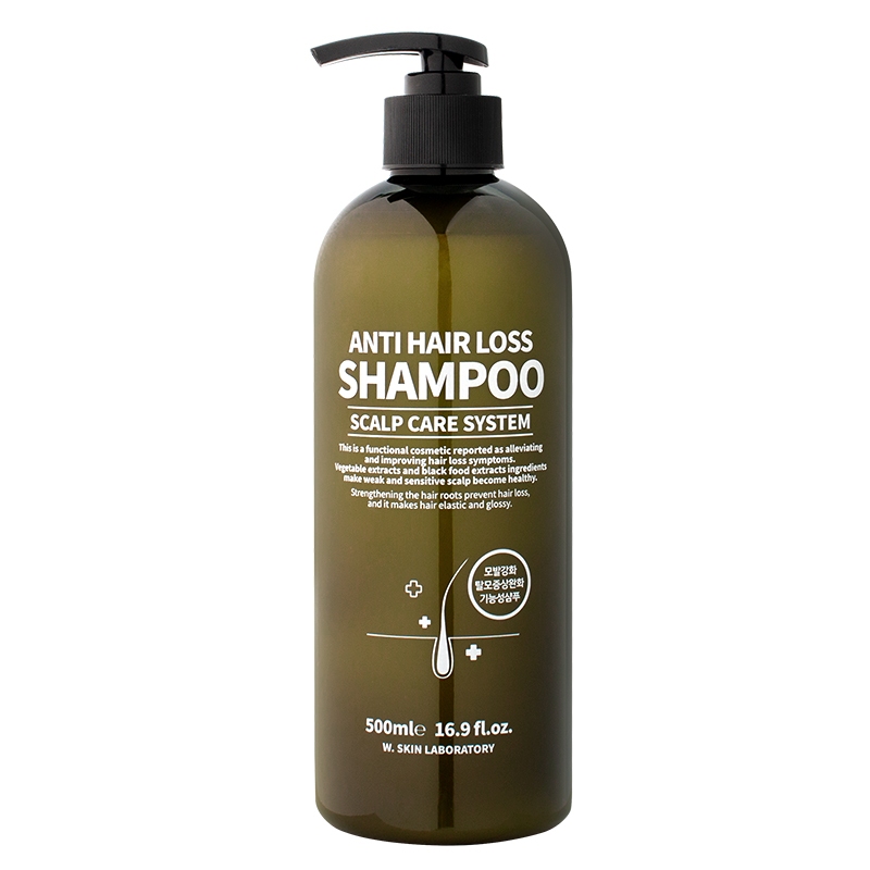 W.SKIN LABORATORY Anti Hair Loss Shampoo 500ml | Shopee Singapore