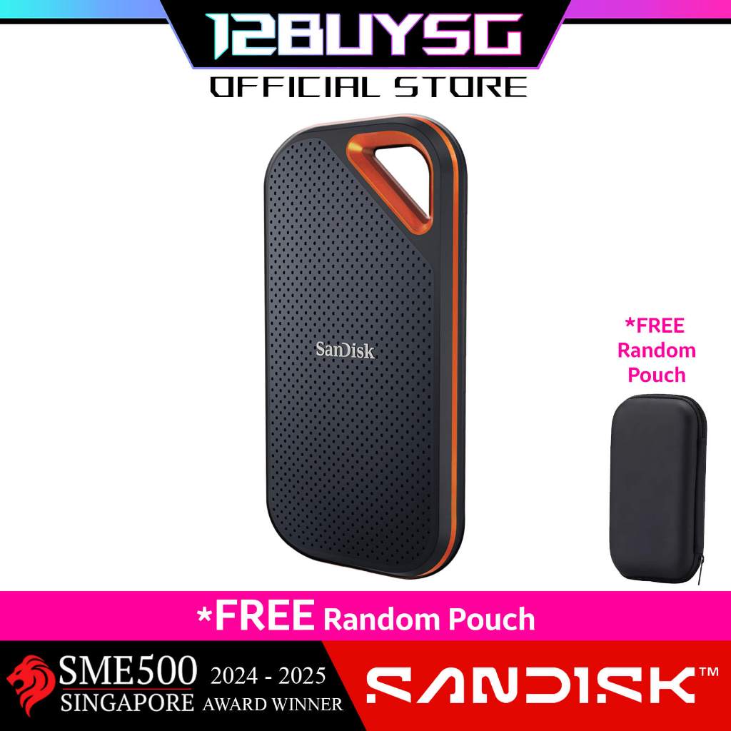 SanDisk Extreme Pro E81 Portable V2 SSD Read Speed up to 2000MB/s