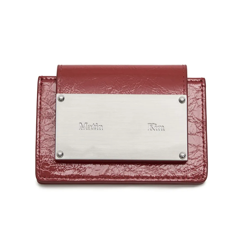 Matin Kim CardWallet　レッドブラウン MATIN KIM] ACCORDION WALLET 11 colors | Shopee Singapore
