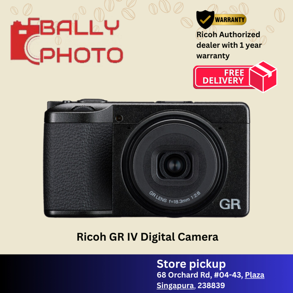 Ricoh GR IV Digital Camera | Shopee Singapore