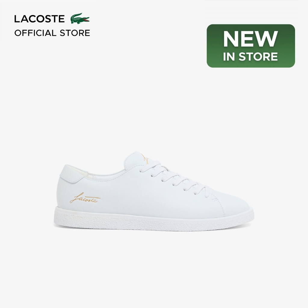 Lacoste Men's Linecourt Leather Sneakers (White/White) - 51SMA0094