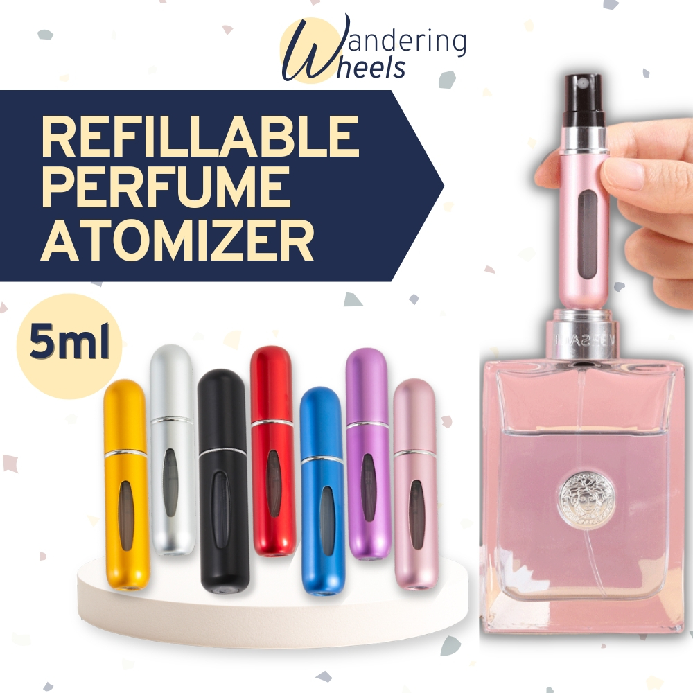 🇸🇬 [5ml] Refillable Perfume Atomizer, Perfume Atomiser, Portable Travel ...
