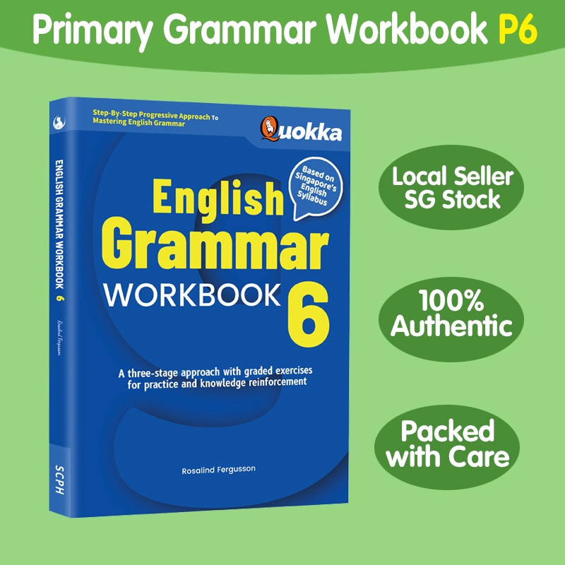 Primary 6 English Grammar Workbook | P6 English Assessment Practice ...