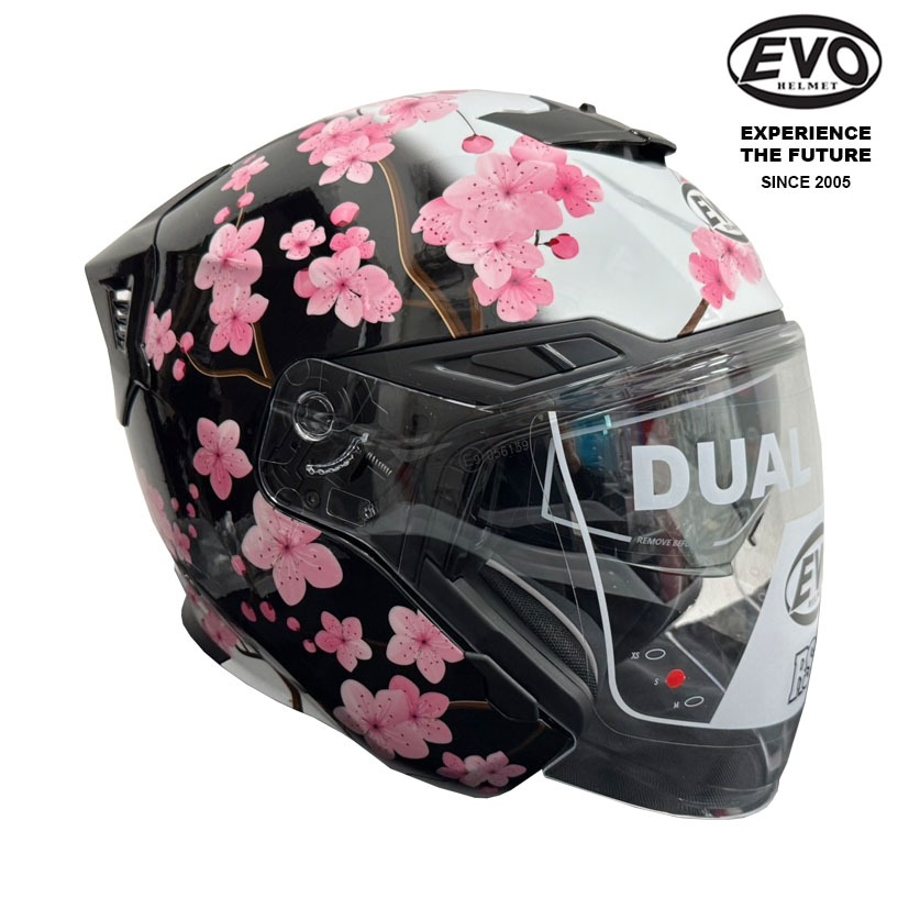 EVO RS9 Sakura Helmet (FREE HEVIK HELMET BAG) | Shopee Singapore