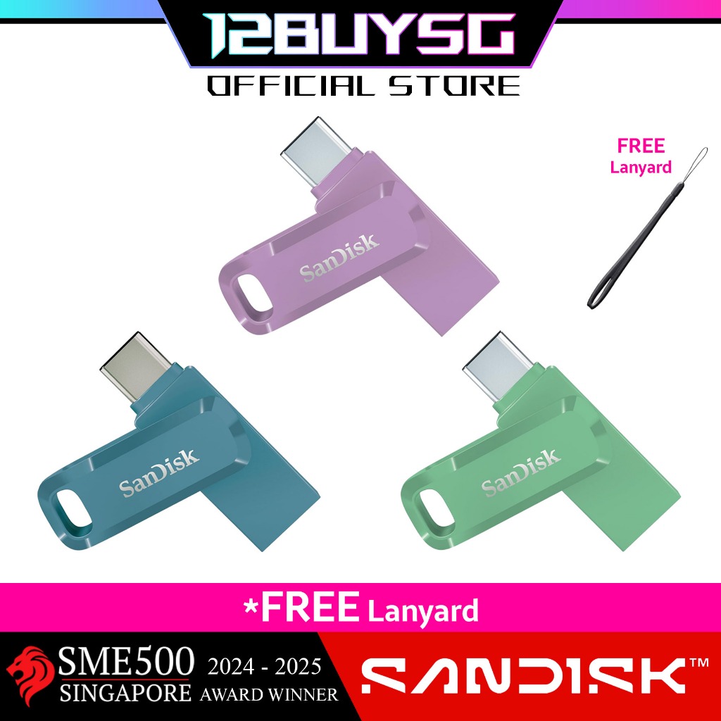Sandisk Ultra Dual Drive Go Type C USB 3.2 Flash Drive Color 400MB/s ...