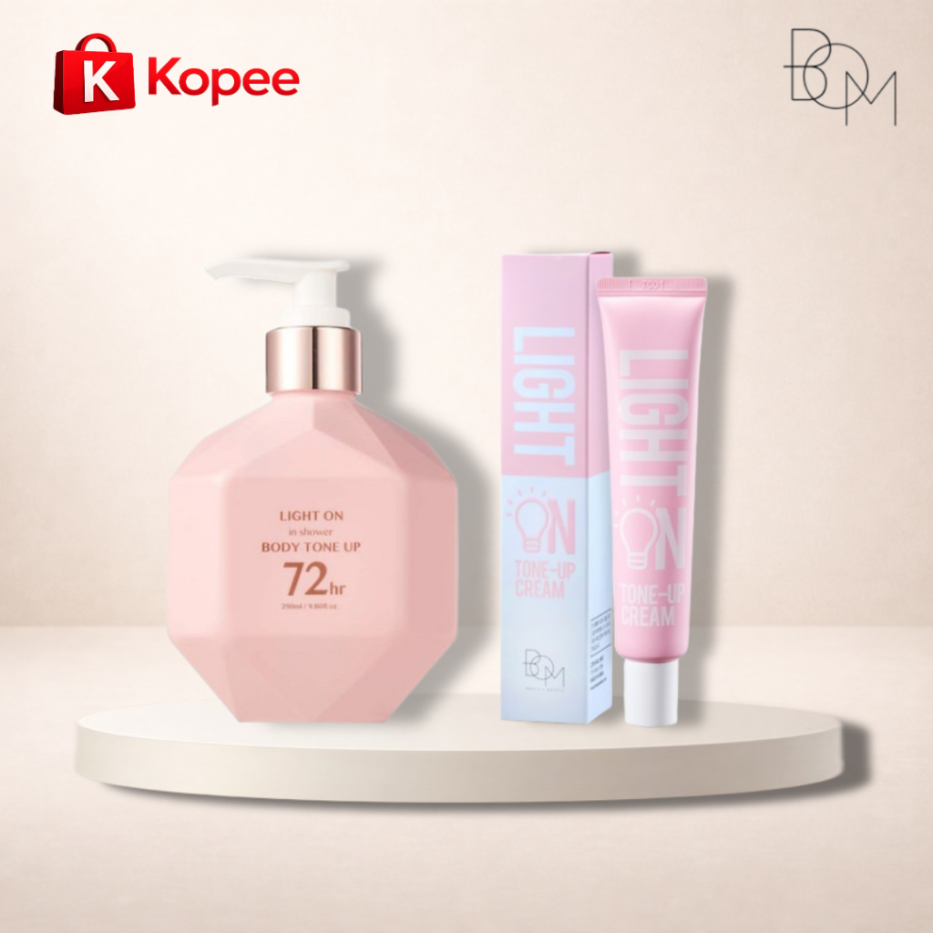 BOM Light On Facial / In Shower Body Tone Up Cream | Underarm Armpit ...