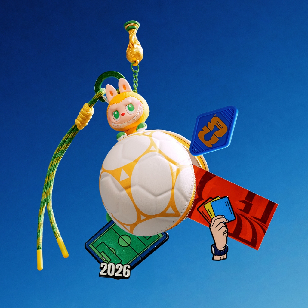 POP MART THE MONSTERS × FIFA SERIES - Football-shaped Mini Bag