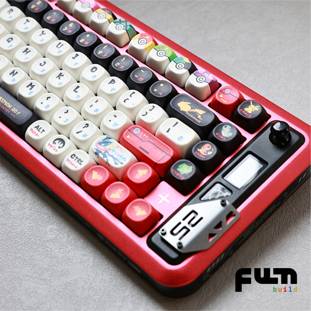 POKEMON Keycap Set | 137 Keys | MOA / Cherry Profile | PBT | Dye ...